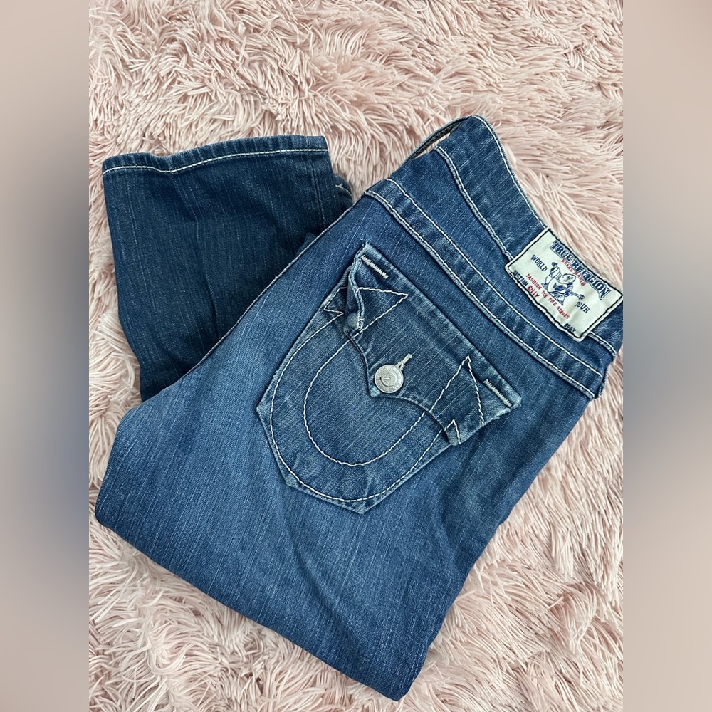 True Religion Women's Straight Leg Jeans